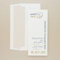 Elegant Navy Script Customizable Traditional Rehearsal Invites | Beacon ...