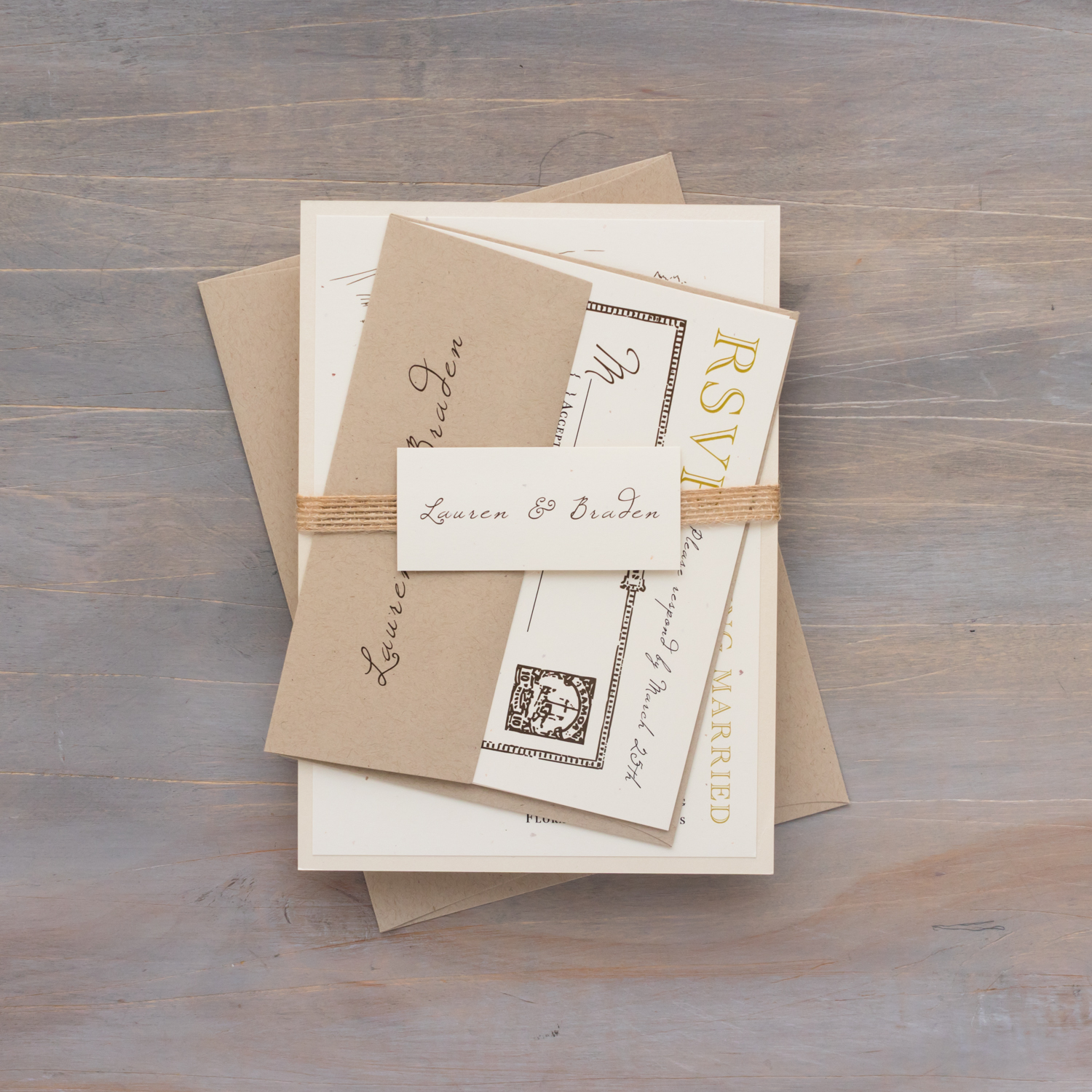 Rustic Farm Wedding Invitations Customizable | Beacon Lane, image size:1500x1500