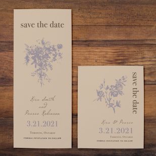 Rustic Elegance Save the Dates