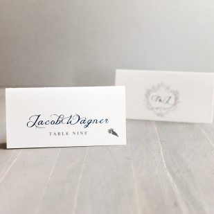 Classic Love Place and Escort Cards