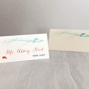 Ivory Twig Place and Escort Cards