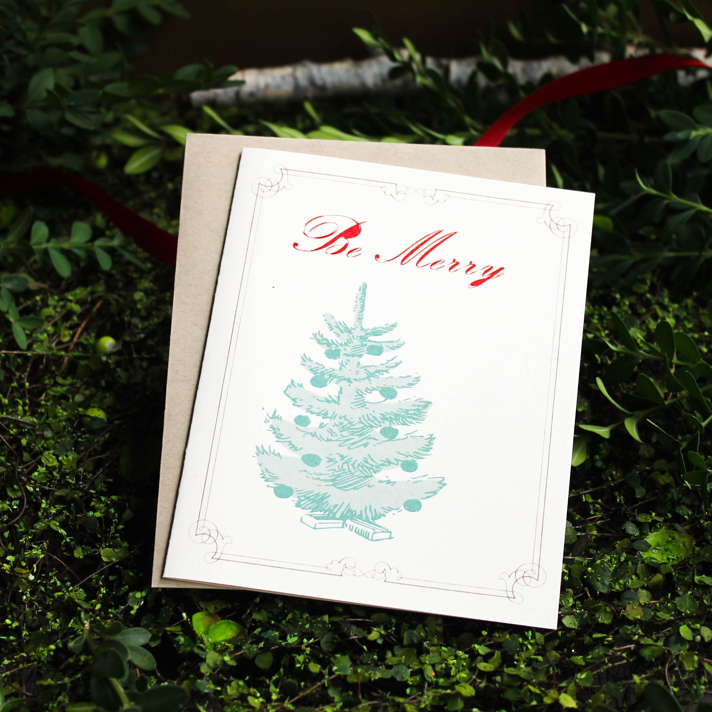 Mint holiday cards