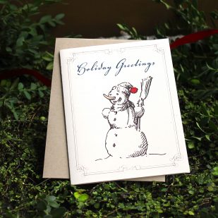 Mr Snowman Boxed Holiday Cards
