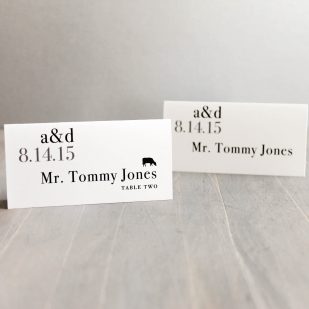 Urban Elegance Place and Escort Cards