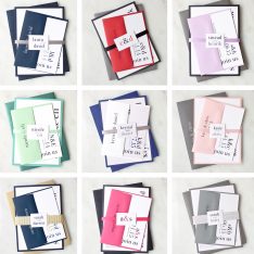 How To Choose Colors For Your Wedding Invitations | Urban Elegance