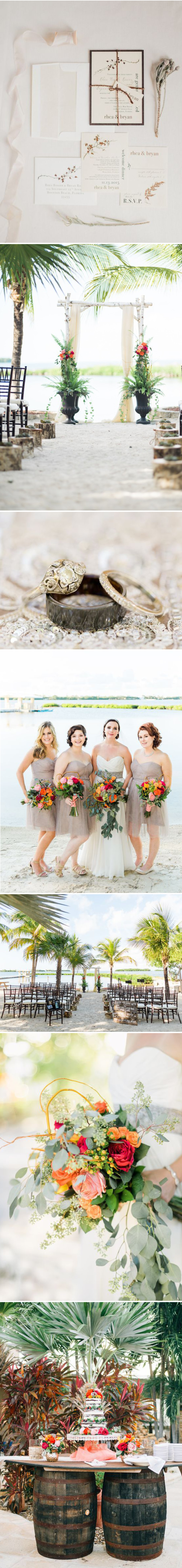 Romantic Vintage Beach Wedding | Beacon Lane Real Wedding