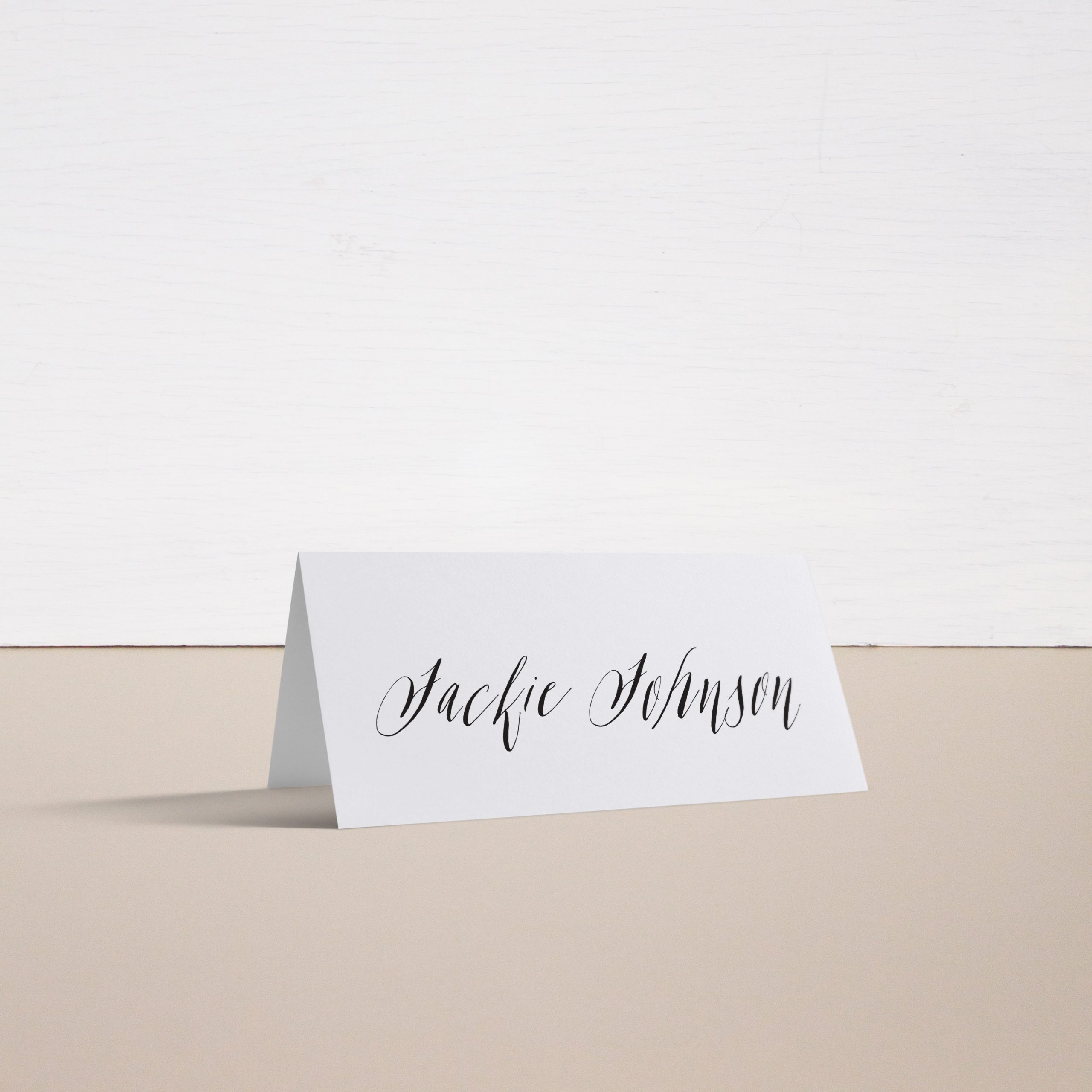 Modern Place Cards Name Cards Escort Cards Wedding Reception Name Place Cards Calligraphy Name Cards Wedding Name Place Cards