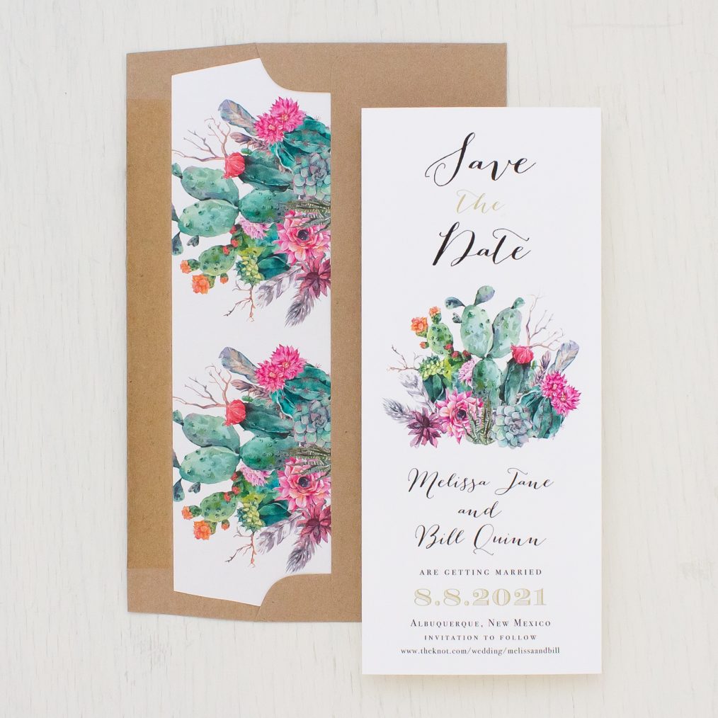 Desert Blooms Save the Dates