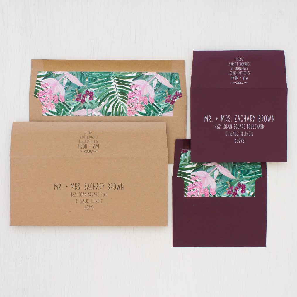 Tropical Forest Save the Dates